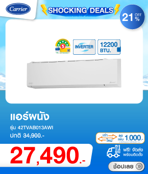 แอร์ผนัง CARRIER 42TVAB013AWI