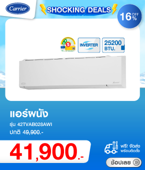 แอร์ผนัง CARRIER 42TVAB028AWI