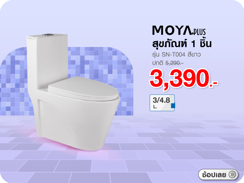 1-PIECE TOILET MOYA PLUS SN-T004