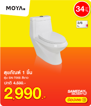 สุขภัณฑ์ 1 ชิ้น MOYA