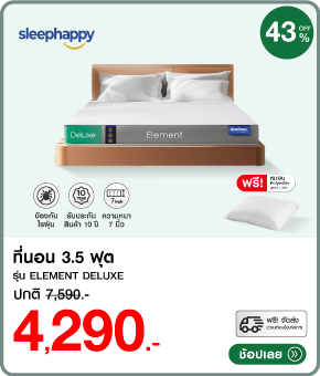 ที่นอน 3.5 ฟุต SLEEPHAPPY