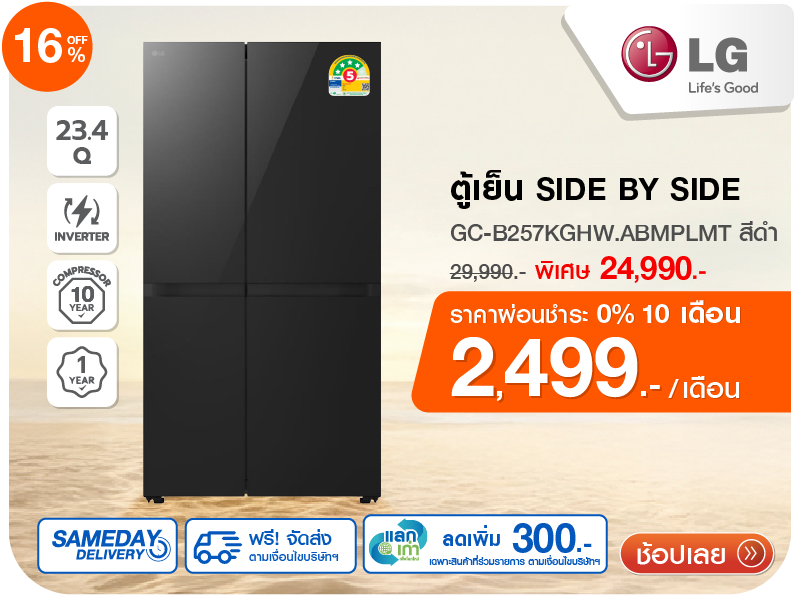 ตู้เย็น SIDE BY SIDE LG