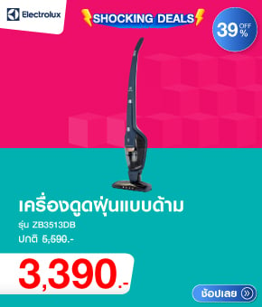 เครื่องดูดฝุ่นแบบด้าม ELECTROLUX