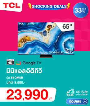 มินิแอลอีดีทีวี 65 นิ้ว TCL