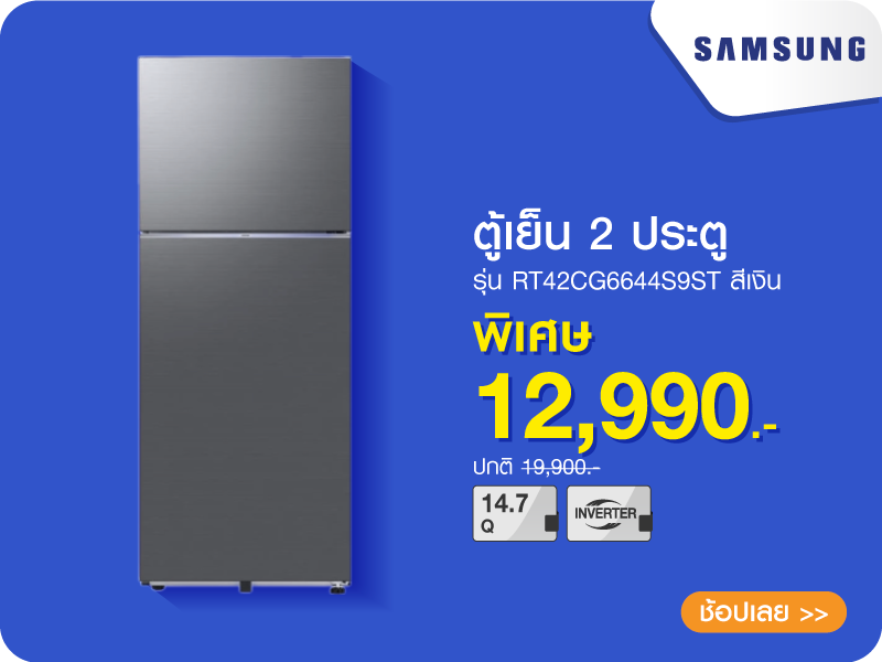 ตู้เย็น 2 ประตู SAMSUNG