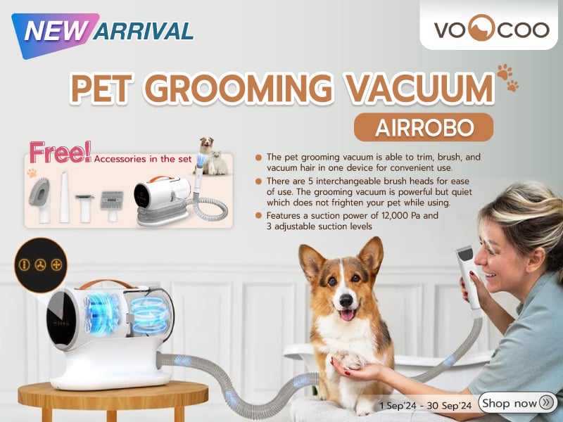 PET GROOMING VACUUM AIRROBO