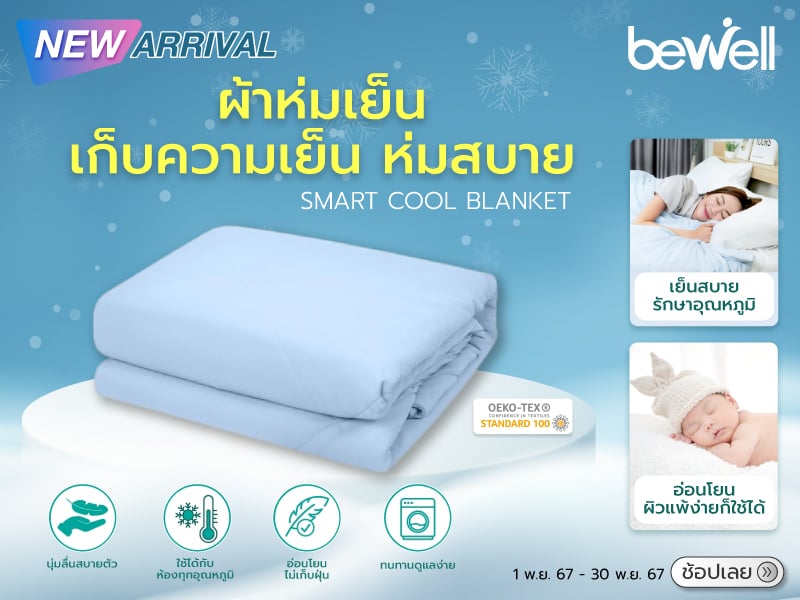 BLANKET BEWELL SMART COOL