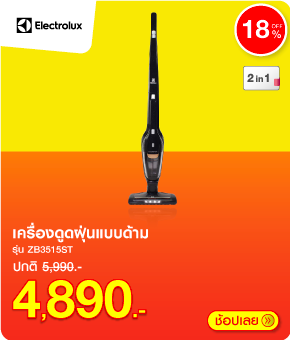 เครื่องดูดฝุ่นแบบด้าม ELECTROLUX