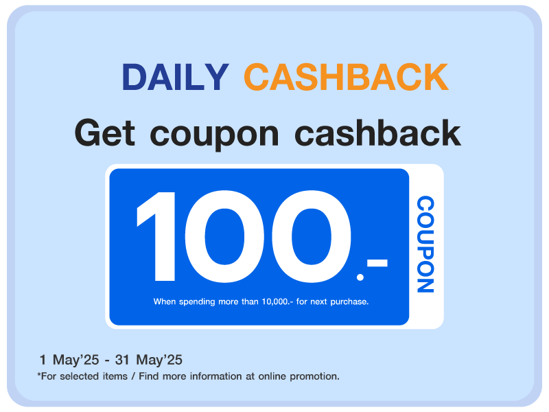 DAILY CASHBACK MAY 25