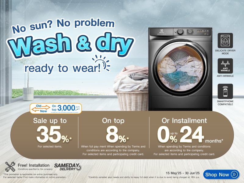 WASH AND DRY