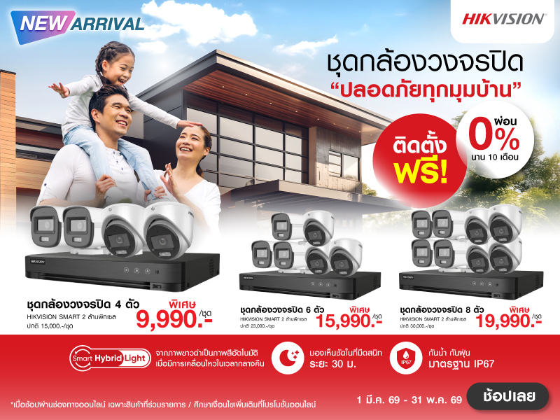 CAMERA CCTV KIT HIKVISION
