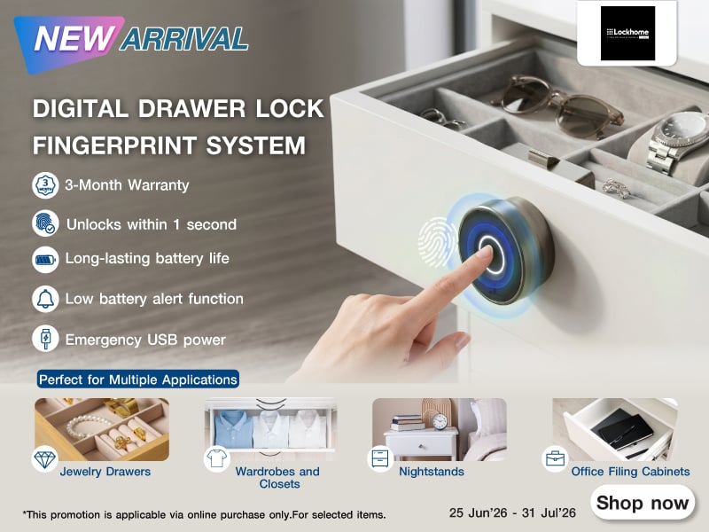DIGITAL DRAWER LOCK FINGERPRINT SYSTEM