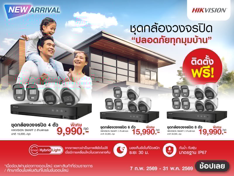 CAMERA CCTV KIT HIKVISION 