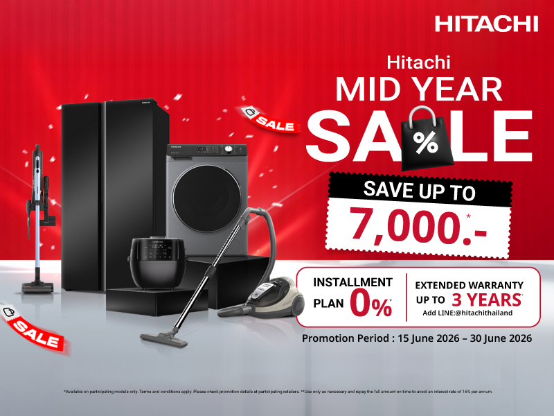Hitachi Mid year sale