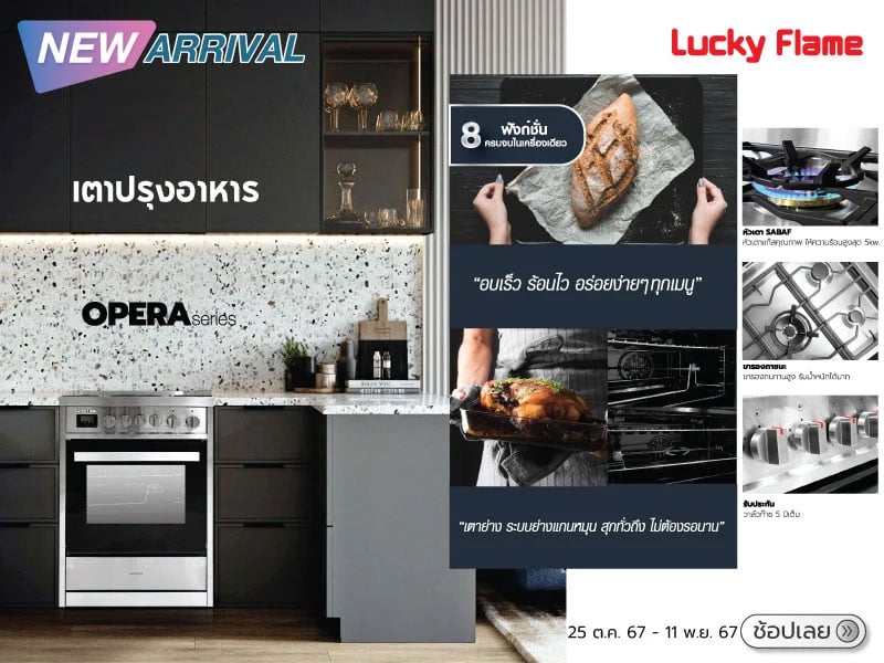 FREESTANDING GAS COOKER LUCKY 