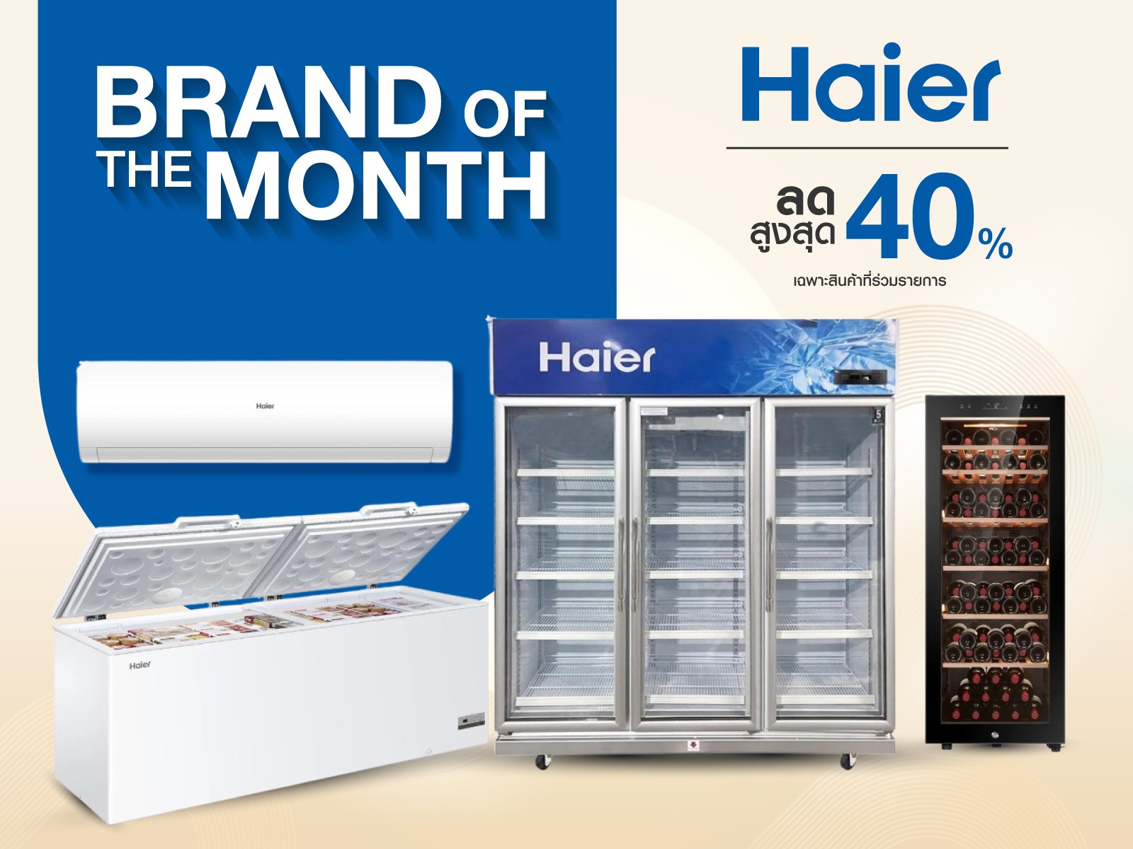 Brand of the month Haier