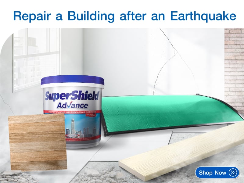 Repair a Building after an Earthquake