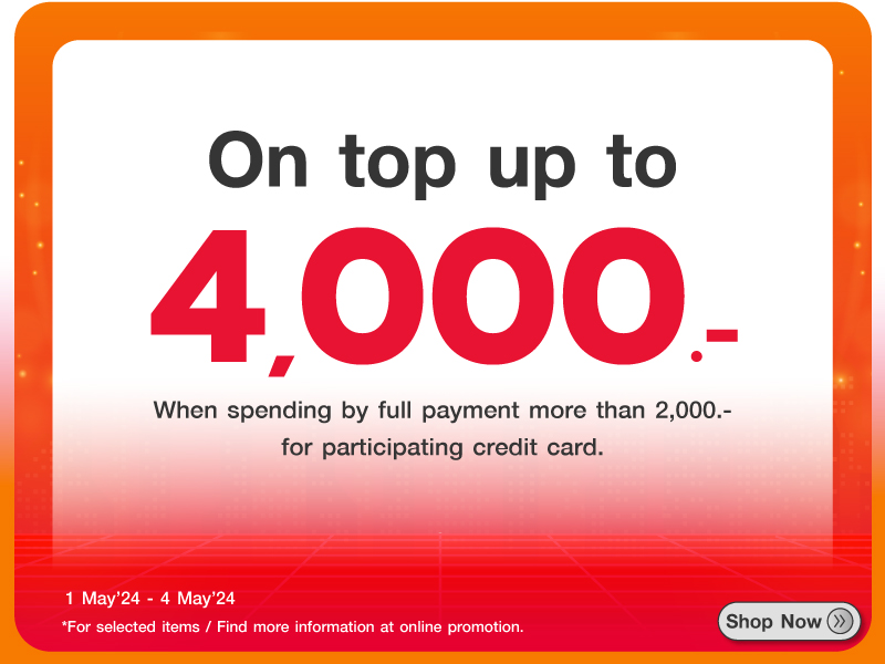 Get on top up to 4,000