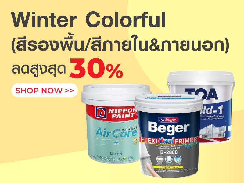 Winter Colorful (สีรองพื้น/สีภายใน&ภายนอก)