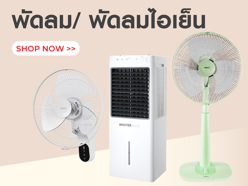 พัดลม/ พัดลมไอเย็น