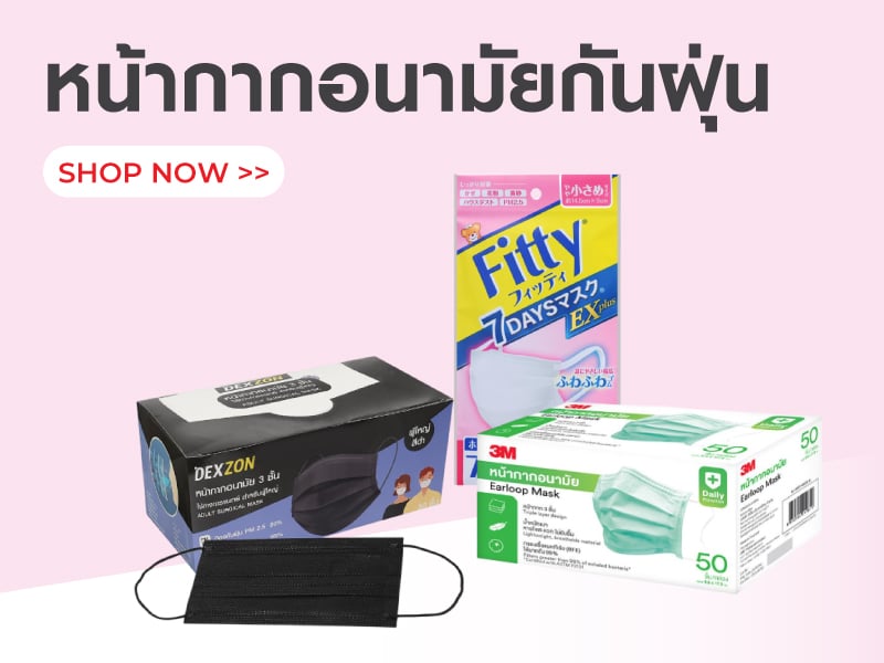 หน้ากากอนามัยกันฝุ่น