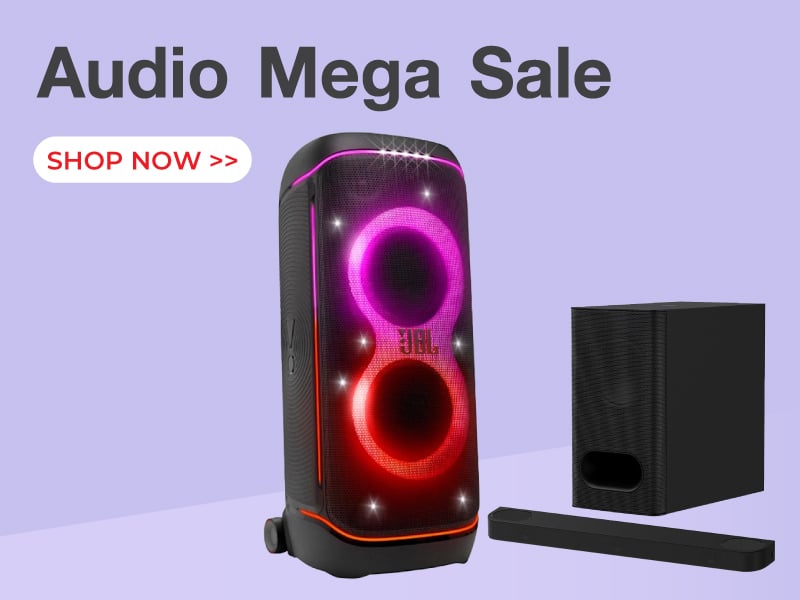 Audio Mega Sale