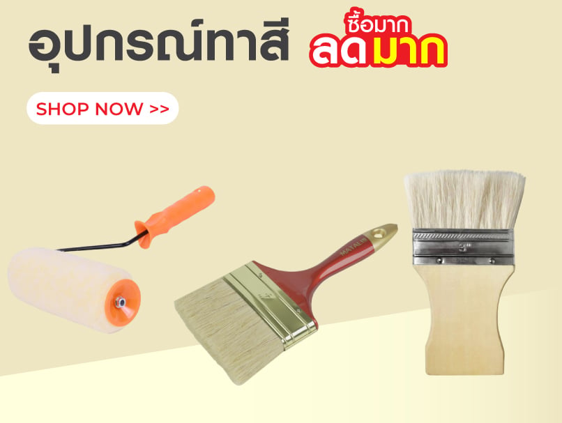 อุปกรณ์ทาสี ซื้อมาก ลดมาก