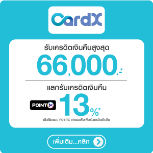 สิทธิพิเศษบัตรเครดิต CARDX 