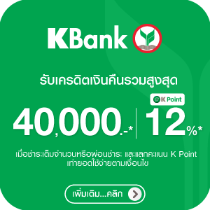 สิทธิพิเศษบัตรเครดิต Kbank