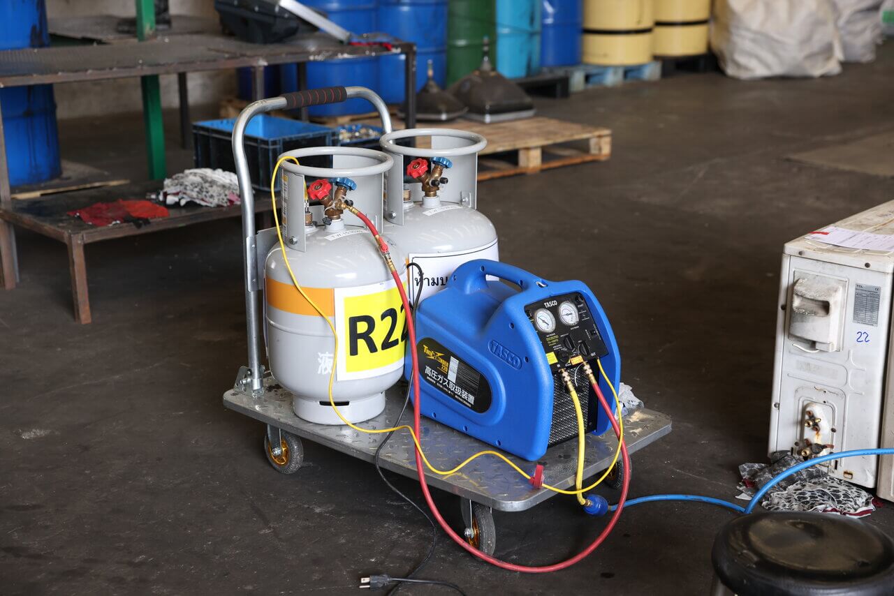 กระบวนการจัดการสารทำความเย็น - ภาพที่ 1