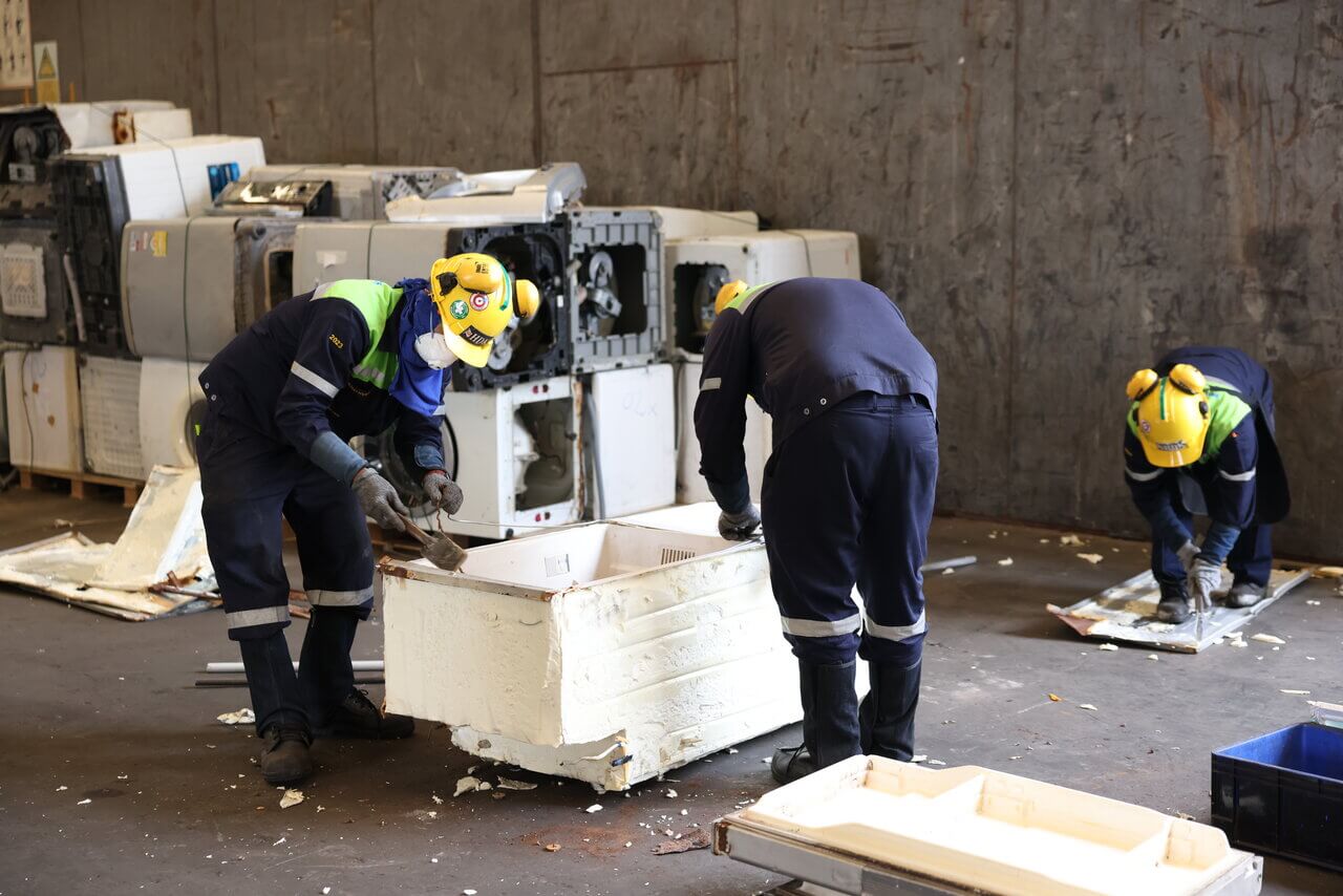 การจัดการโฟมฉนวนจากตู้เย็น - ภาพที่ 1