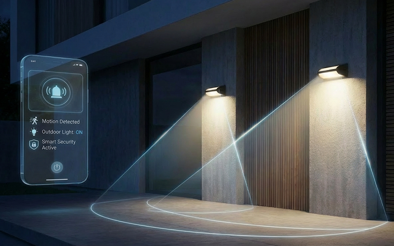 ไฟผนังเซนเซอร์