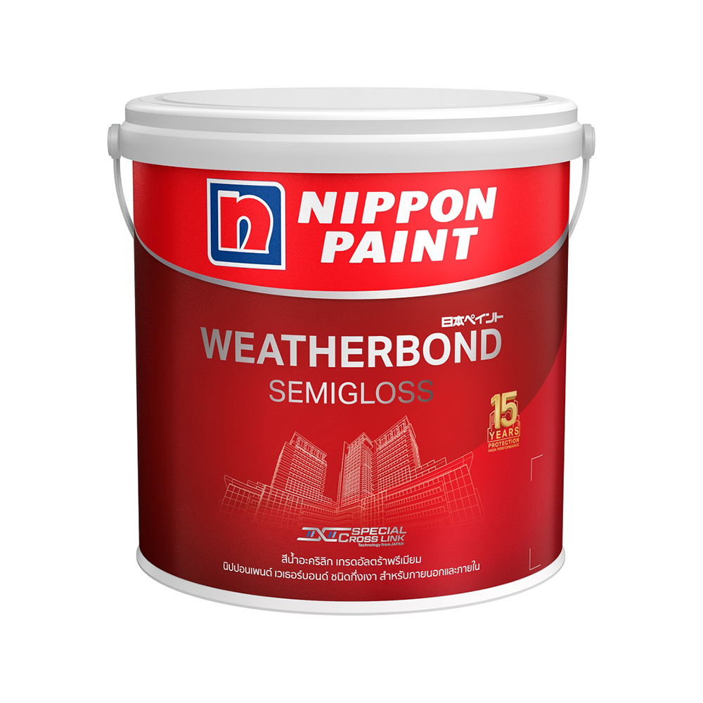 สีน้ำทาภายนอก NIPPON PAINT WEATHERBOND