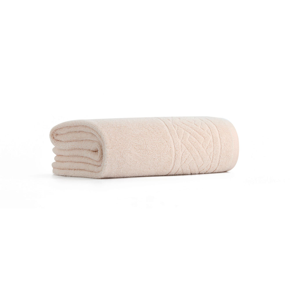 ผ้าเช็ดตัวซับน้ำดี FROLINA SPACESPUN 30X55 นิ้ว สีครีม