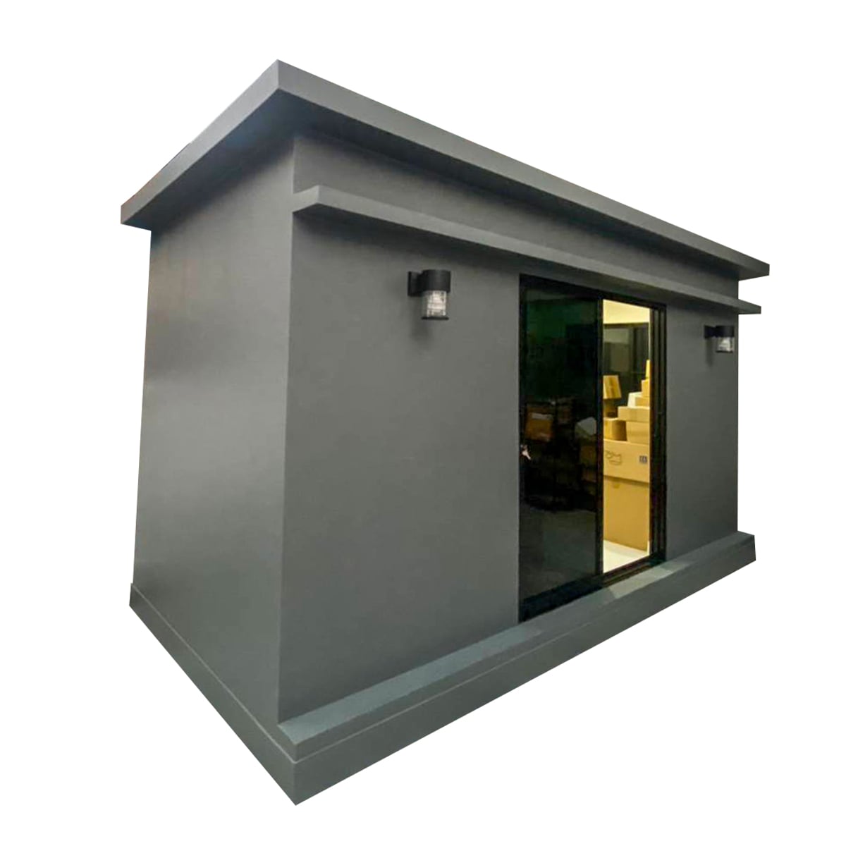 ห้องเก็บของสำเร็จรูป T.C. Grandhome แบบ 1 โมเดิร์น ขนาด 1.5x4 เมตร ทรงยาวประหยัดพื้นที่