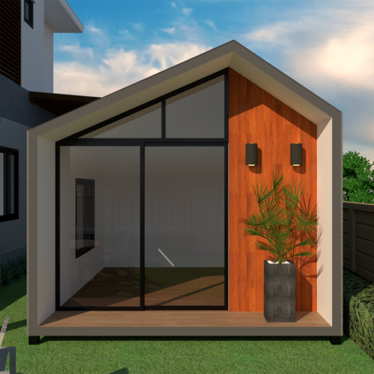 บ้านสำเร็จรูป T.C. Grandhome สไตล์นอร์ดิก โครงสร้างแข็งแรง