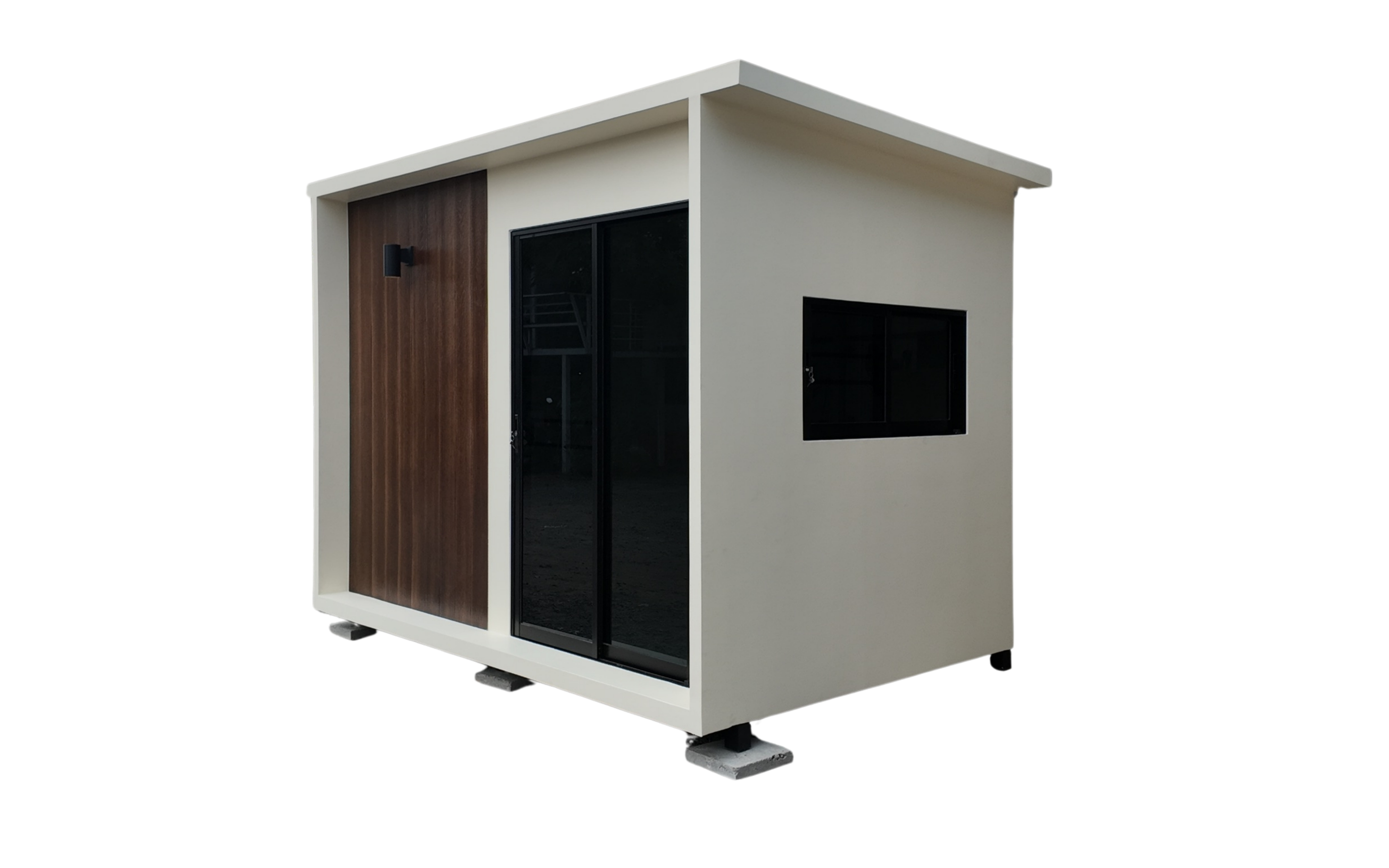 ห้องพักสำเร็จรูป T.C. Grandhome แบบ 8 โมเดิร์น ขนาด 2.2x3.5 เมตร พร้อมพัดลมและระบบไฟ