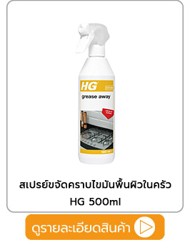 สเปรย์ขจัดคราบไขมัน HG