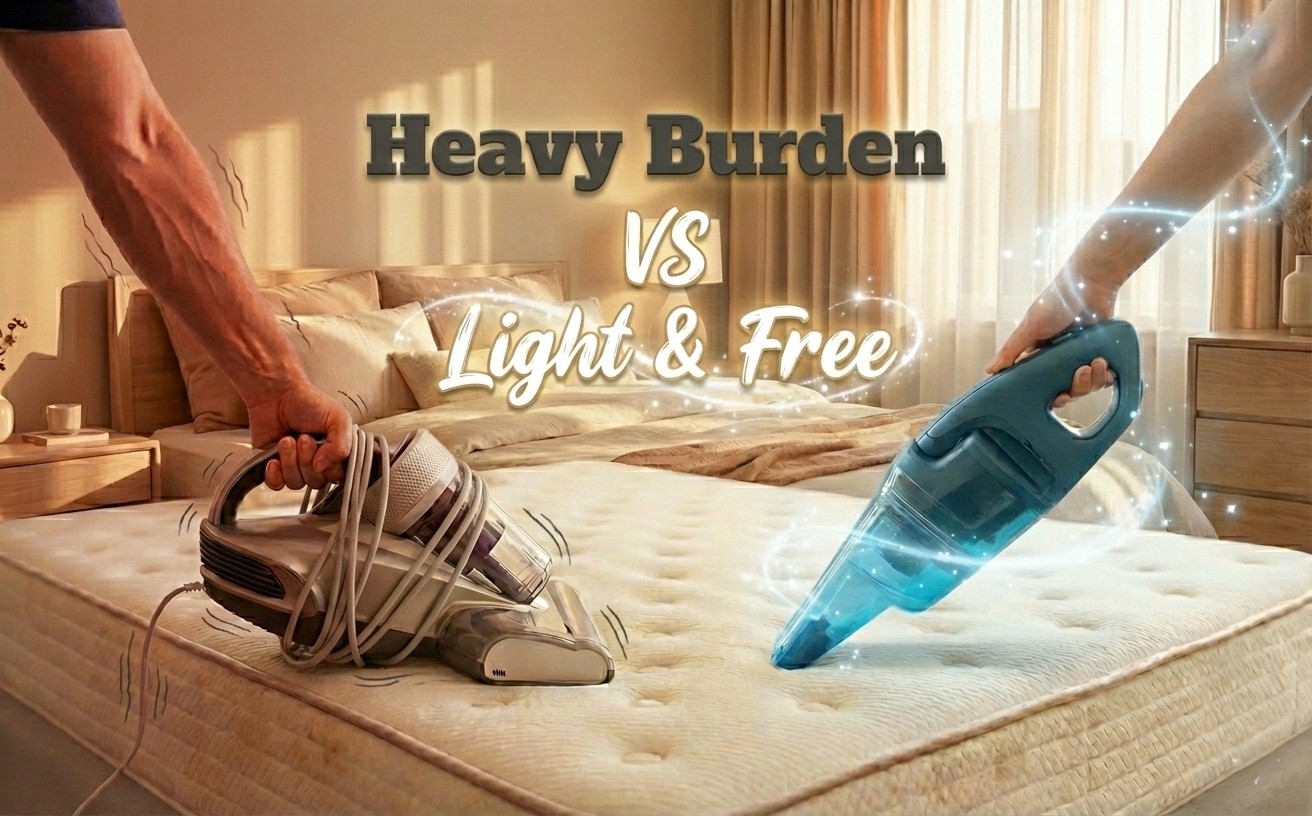 เครื่องดูดไรฝุ่นมีสาย vs ไร้สาย