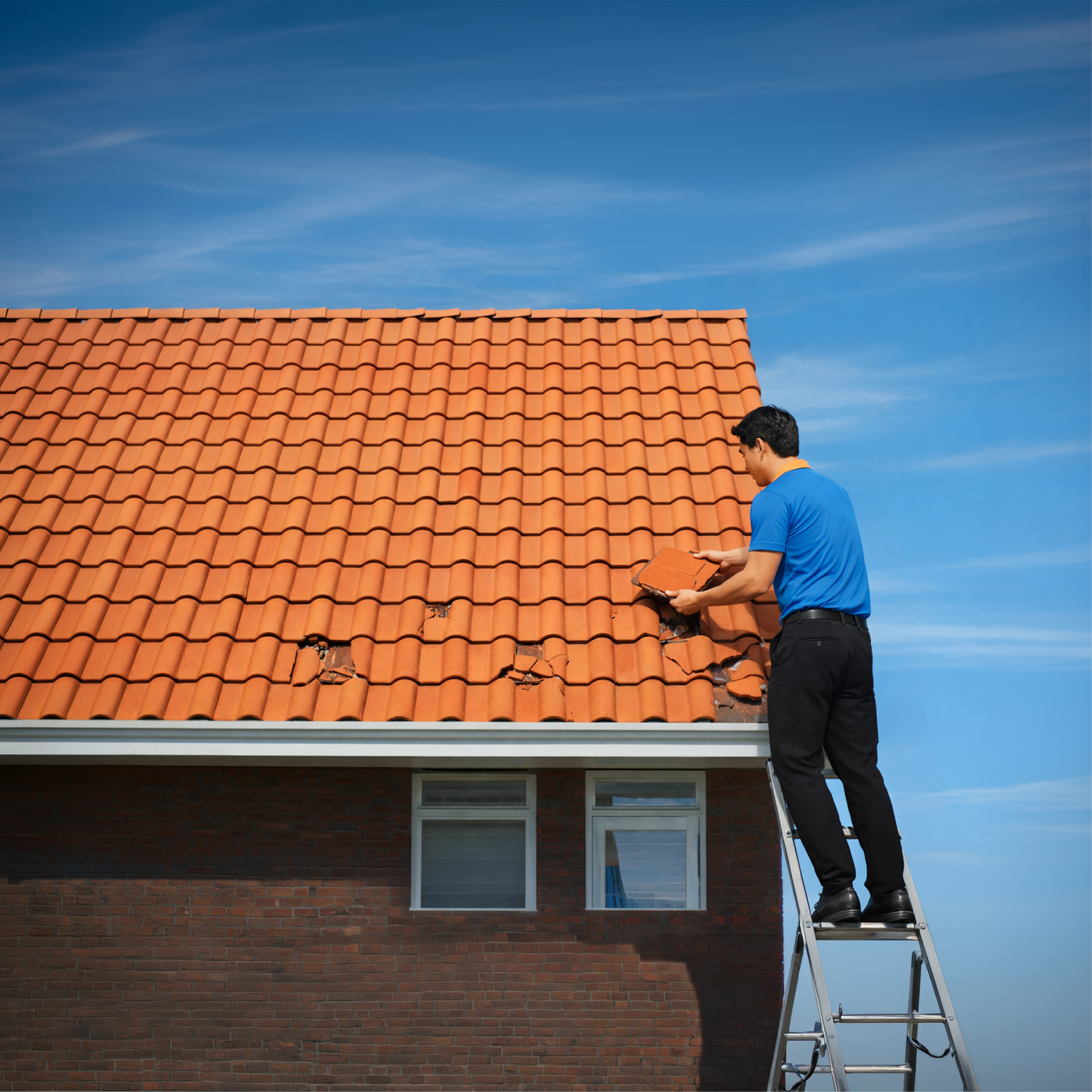 บริการแก้ปัญหาหลังคารั่วซึม โดยช่าง Home Service