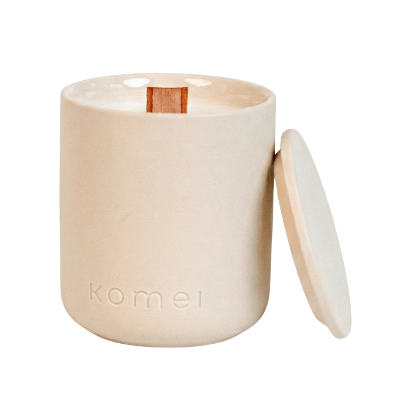 เทียนหอม KOMEI 200 กรัม กลิ่น CRÈME BRULEE