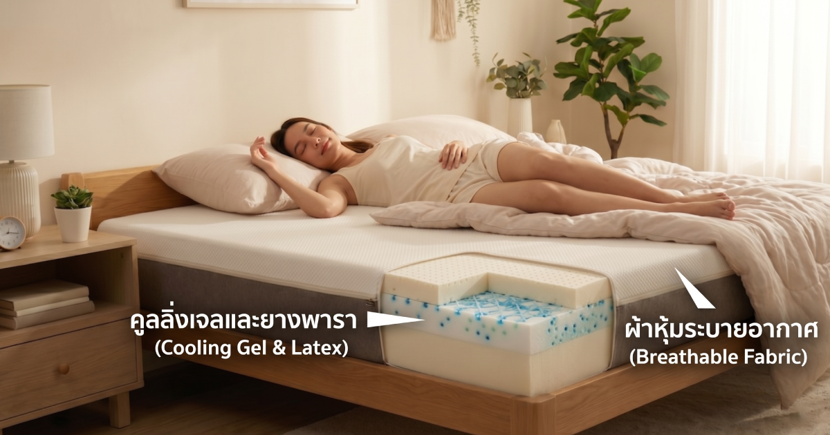 ที่นอนคูลลิ่งเจล