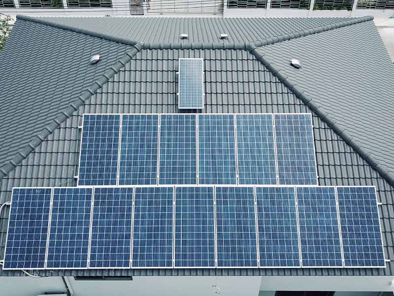 ขั้นตอนการติดตั้ง Solar Rooftop บนหลังคา