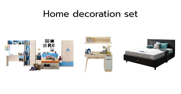  Home decoration set