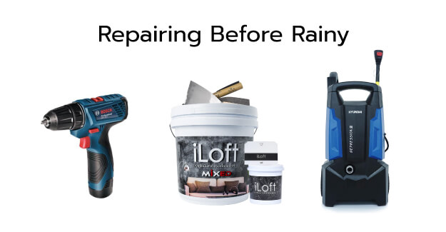 Repairing Before Rainy