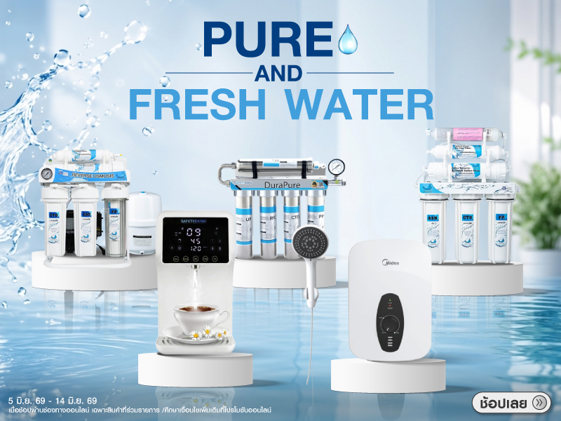 PURE AND FRESH WATER