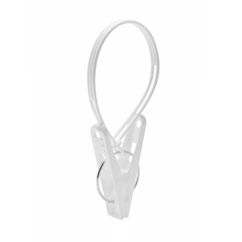 CLOTH CLIP PLIM WHITE PACK20