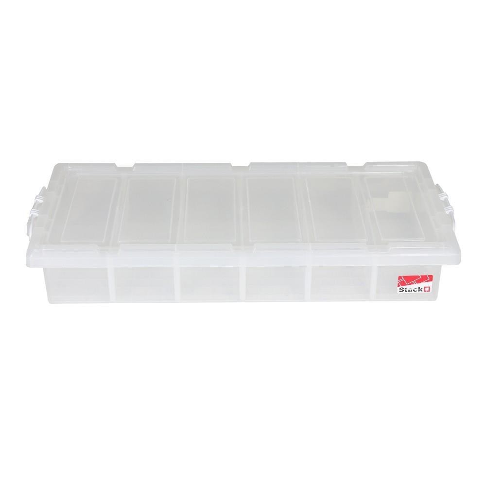 stackable storage box stacko dt-21 s white Images... STORAGE BOX STACKO 51141 27L WHITE