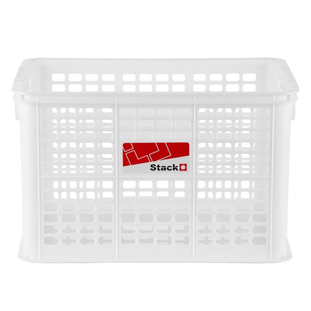 stackable storage box stacko dt-21 s white Images... STACKABLE STORAGE BOX STACKO DT-55 L 45.4X32.6X28CM WHITE