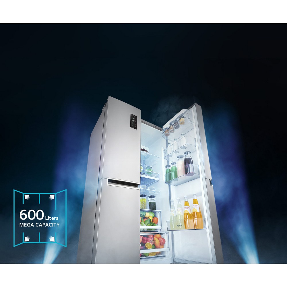 LG SIDE BY SIDE REFRIGERATOR GCB247SLUV 687L SILVER